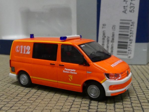 1/87 Rietze VW T6 Fw Baden-Baden 53713
