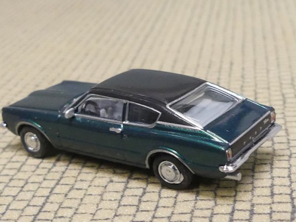 1/87 Herpa Ford Taunus Coupé (Knudsen) dunkelgrün metallic 033398-002