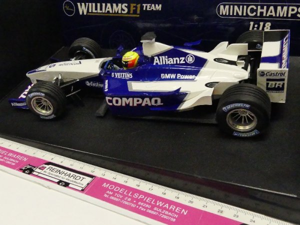 1/18 Minichamps Williams F1 BMW Launch Car 2002 R. Schumacher 100 020095