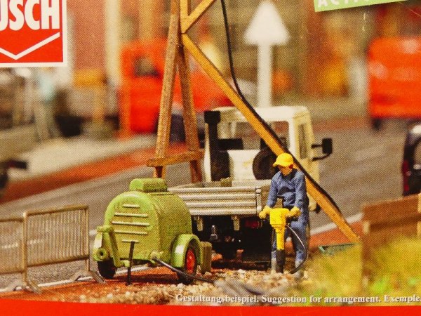 1/87 Busch Presslufthammer Bausatz 7904