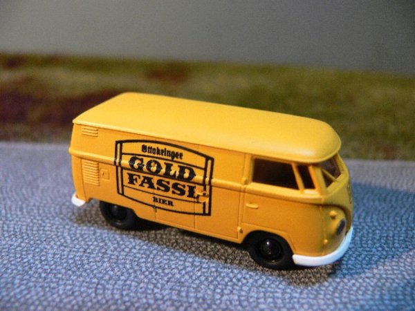 1/87 VW T1 b Gold Fassl Österreich A lackiert u. bedruckt