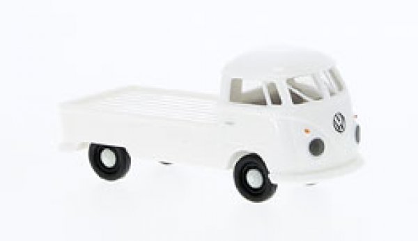 1/87 Brekina # 2384 VW T1 b Plattform weiß 32860