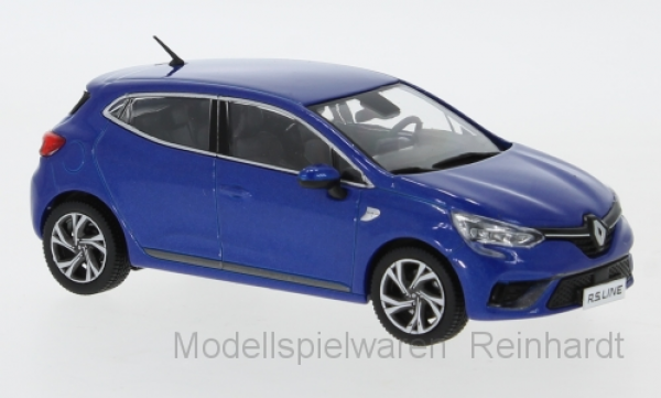1/43 IXO Premium X Renault Clio  RS Line metallic blau 2019 PRXD595