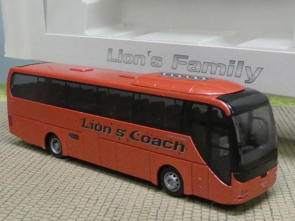 1/87 Rietze MAN Lions Coach LION'S FAMILY SoMo Verpackung eingerissen