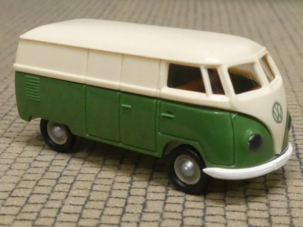 1/87 Brekina VW T1a hellbeige/grün, Kasten 1950, 32077