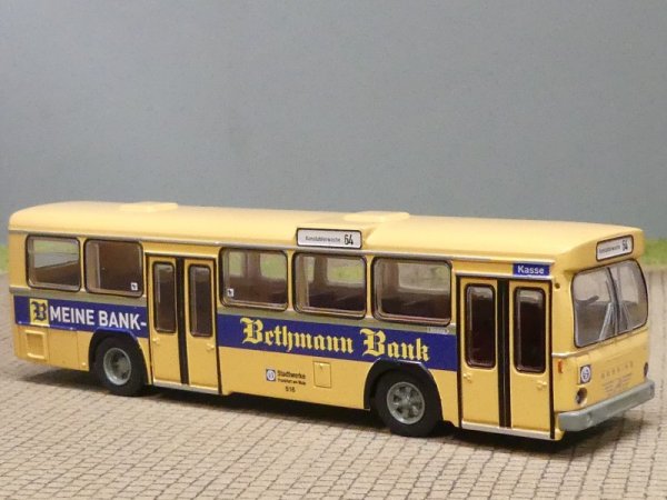 1/87 Brekina Büssing BS 110 V, Frankfurt Bethmann Bank 59155