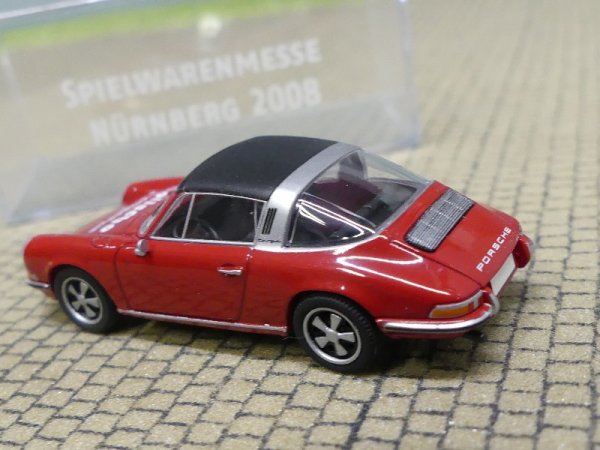 1/87 Brekina Porsche 911 Targa Dolischo Spielwarenmesse 2008