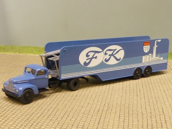 1/87 Brekina Ford FK 3500 Autotransporter