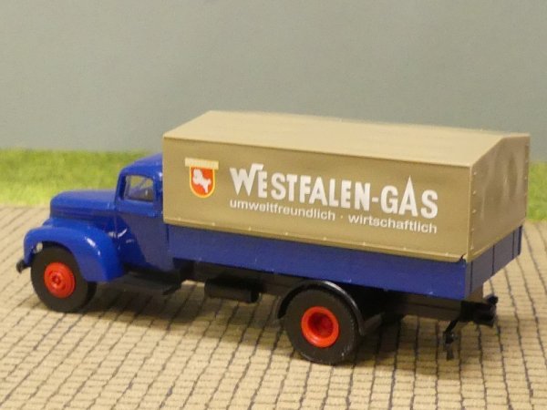 1/87 Brekina Ford FK 3500 Westfalen Gas 49027