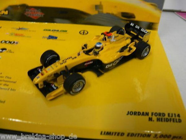 1/43 Minichamps Jordan Ford EJ14 N. Heidfeld 402040018