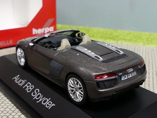 1/43 Herpa Audi R8 Spyder argusbraun matt 924603 SONDERPREIS 13,73 €