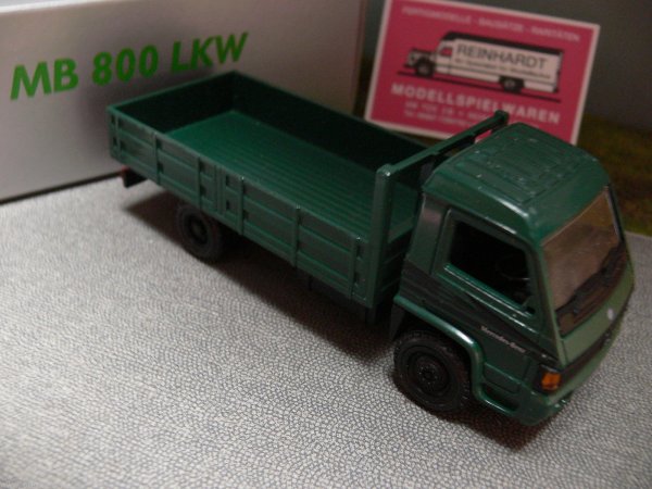 1/43 NZG MB 800 Pritschen Lkw grün No.445 Made in Germany