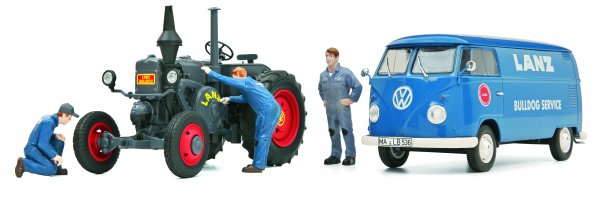 1/32 Schuco Set LANZ Service 45 078 5900