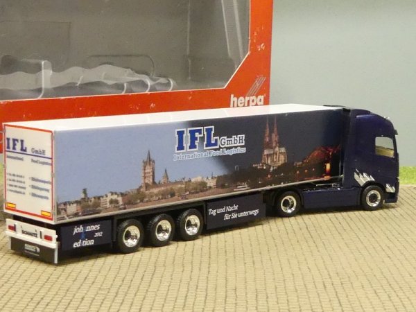 1/87 Herpa Volvo FH GL XL IFL International Food Logistik Kühlkoffer-SZ 305655