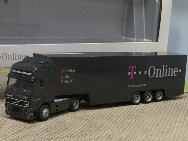 1/87 Herpa Volvo FH 16 T - Online Jumbokoffer-Sattelzug