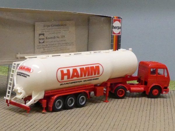 1/87 Herpa MB NG HAMM Silo-Sattelzug 811217