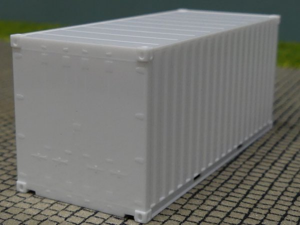 1/87 Herpa20 ft Container weiß geriffelt #2