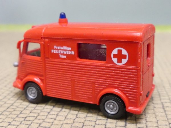 1/87 Busch Citroen HY Feuerwehr Trier Praline