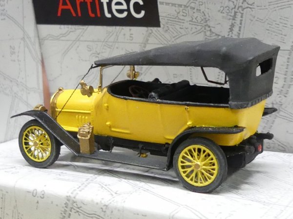 1/87 Artitec Audi 10/28 zivil gelb 387.406