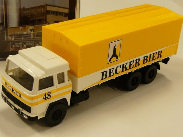 1/87 Wiking Magirus 235 D 22 F Pr/Pl Becker Bier 0475 52