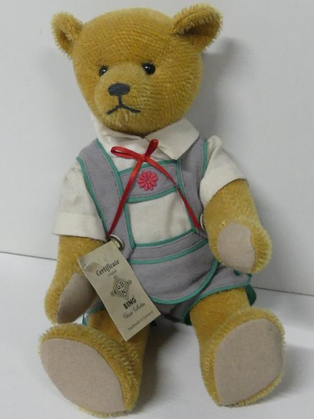 Bing Teddybär ca. 30cm Classic Collection mit Trachten Anzug