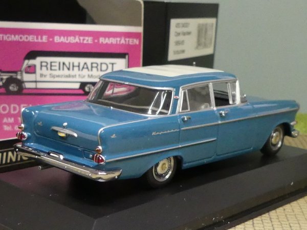 1/43 Minichamps Opel Kapitän 1959-1963 bawariablau 430 040001