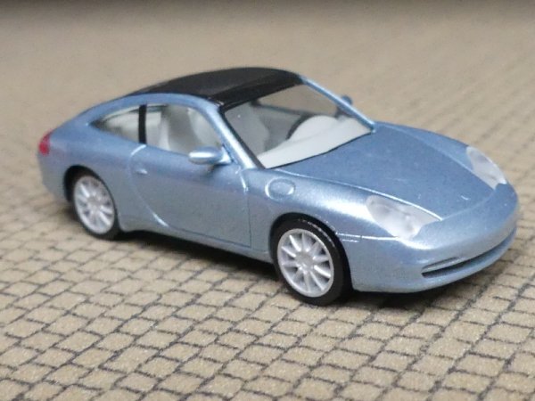 1/87 Herpa Porsche 911 Targa eisblau metallic 033039-002