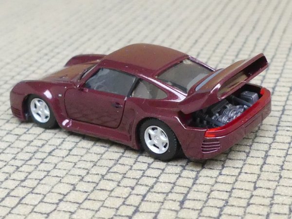 1/87 Herpa Porsche 959 HighTech dunkelrot metallic 033817