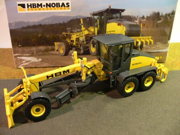 1/50 NZG Motor Grader BG 190 TA-5 HBM-Nobas 6381