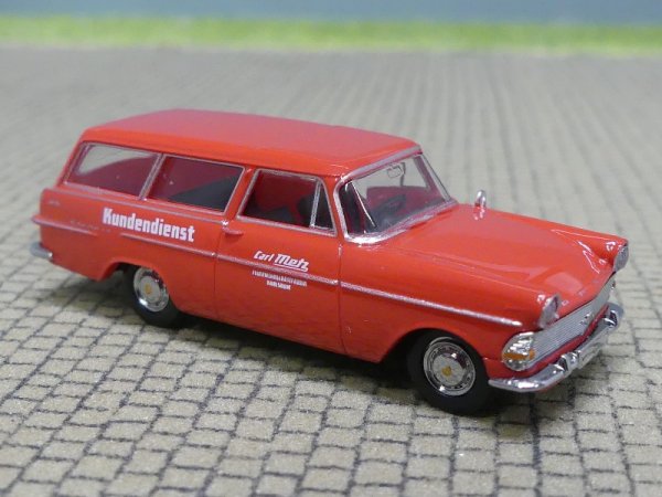 1/87 Brekina Opel Rekord P2 Caravan Metz Feuerwehrgerätefabrik 20139
