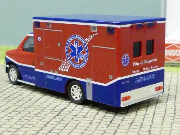 1/87 Busch Ford E-350 Raytown Ambulance 41840 SONDERPREIS 15.72 STATT 23.99 €
