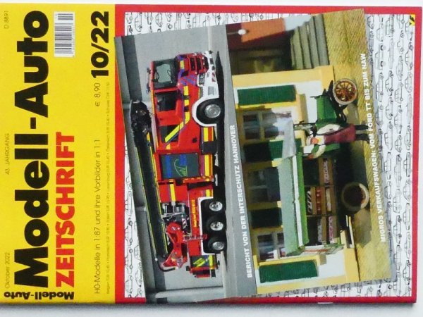 Modell Auto Zeitschrift MAZ 2022/10 Oktober 2022