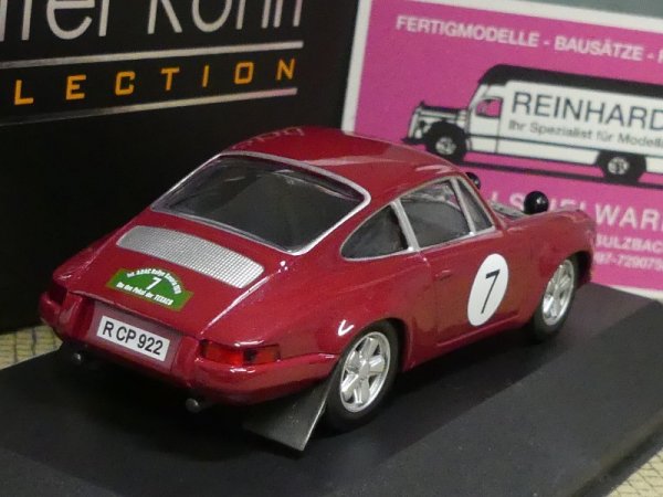 1/43 IXO Porsche 911S Bavaria Ralley 1970 #7 Röhrl CCC206