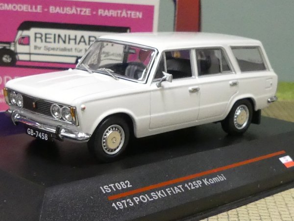 1/43 IST Polski Fiat 125P Kombi 1973 hellgrau 082