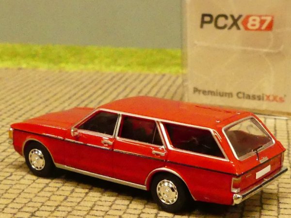 1/87 PCX Ford Granada MK I Turnier rot