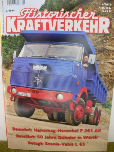 Historischer Kraftverkehr 2015 4 August September