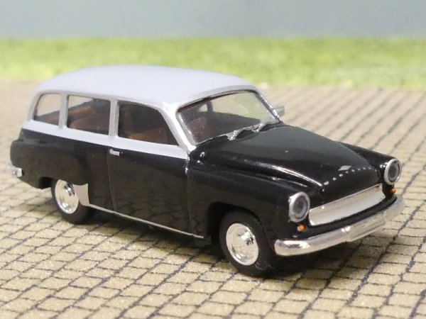 1/87 Brekina Wartburg 311 Kombi schwarz/grau 1959, 27191