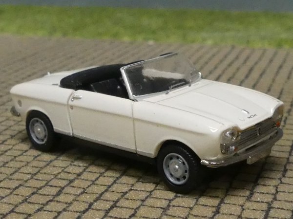 1/87 Brekina Peugeot 204 Cabrio weiß 1967, 29176