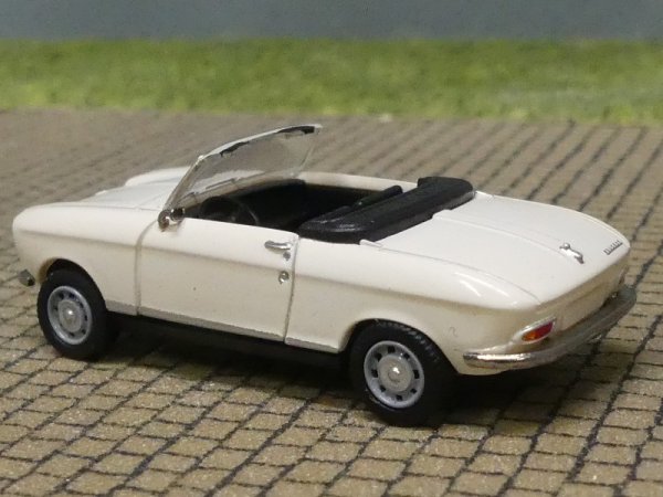 1/87 Brekina Peugeot 204 Cabrio weiß 1967, 29176