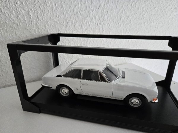 1/18 Norev Peugeot 504 Coupe 1969 Arosa White 184825