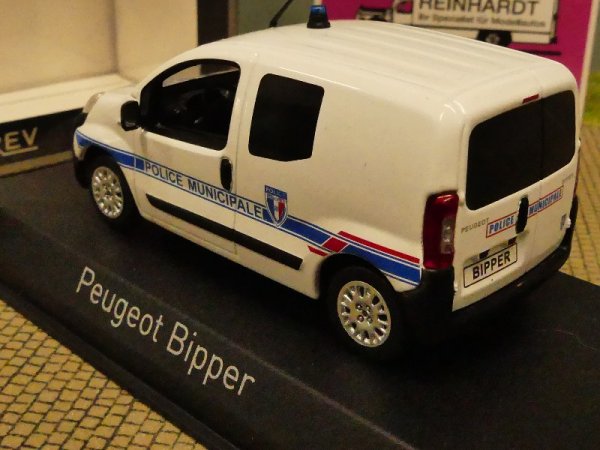 1/43 Norev Peugeot Bipper 2009 Police Municipale 479869