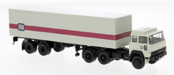 1/87 Brekina Magirus 310D DB Deutsche Bahn Koffersattelzug 83276
