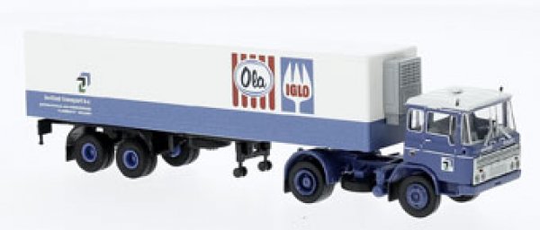 1/87 Brekina DAF FT 2600 Binfürst / Iglo Kühlkoffer-SZ 85290