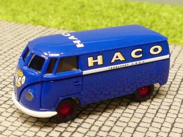 1/87 Brekina # 1411 VW T1 a Kasten HACO Transport 32032