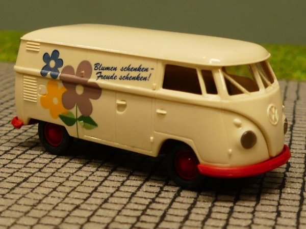 1/87 Brekina # 1408 VW T1 b Kasten Blumen 018385 Sonderpreis 9,90 € statt 13,90 €