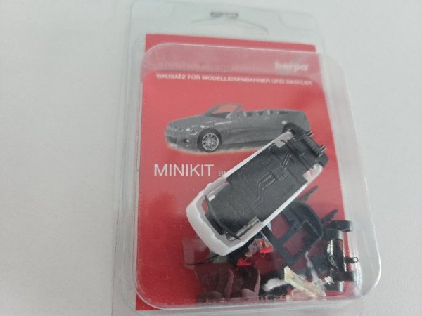1/87 Herpa Minikit Audi Cabrio weinrot 012287-006