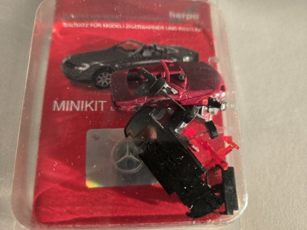 1/87 Herpa Minikit MB SLK Roadster bordeauxviolett 012188-006
