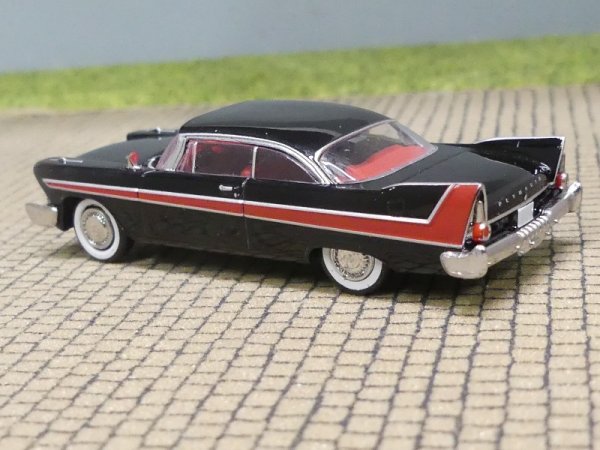 1/87 Brekina Plymouth Fury schwarz/rot19682
