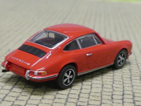 1/87 Brekina Porsche 911 rot 16230 Spiegel links fehlt!