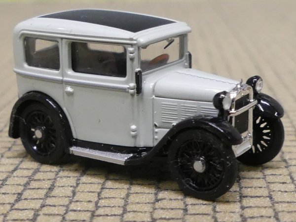 1/87 Brekina BMW Dixi grau Speichenräder Dach schwarz